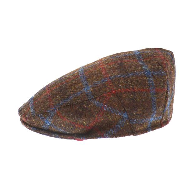 GlenAppinHarrisTweedFlatCapBrownCheck01_600x600.jpg